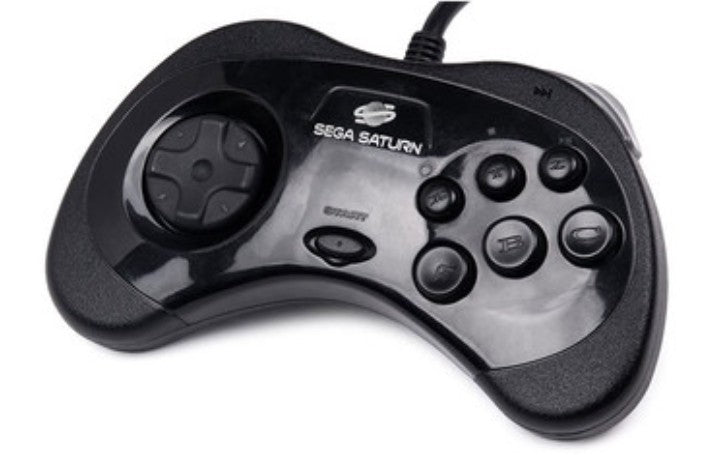 Sega Saturn Game System Controller - Authentic