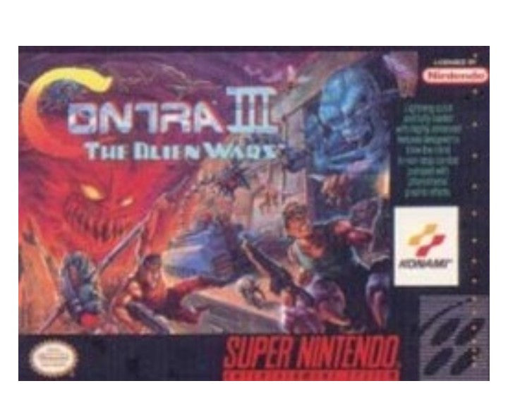 Contra 3 The Alien Wars-SNES
