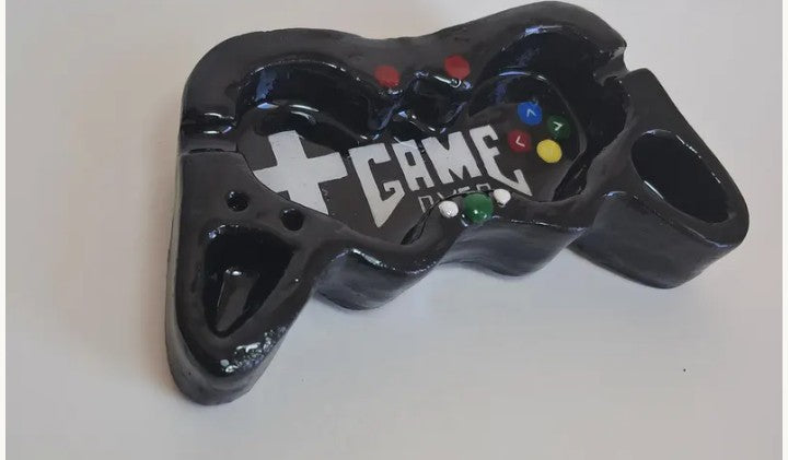 Game Controller Ashtray - Game Over - Black