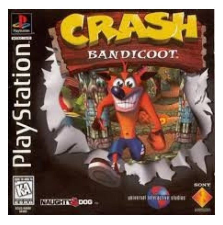 Crash Bandicoot - PlayStation - PS