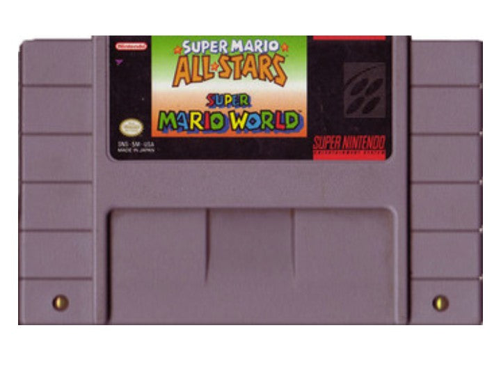 Super Mario All Stars/ Super Mario World -SNES