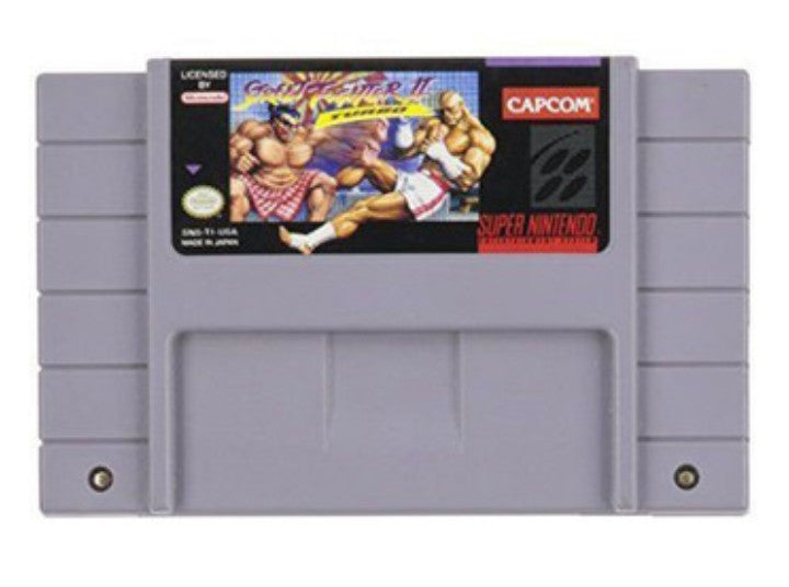 Street Fighter 2 Turbo Game- SNES