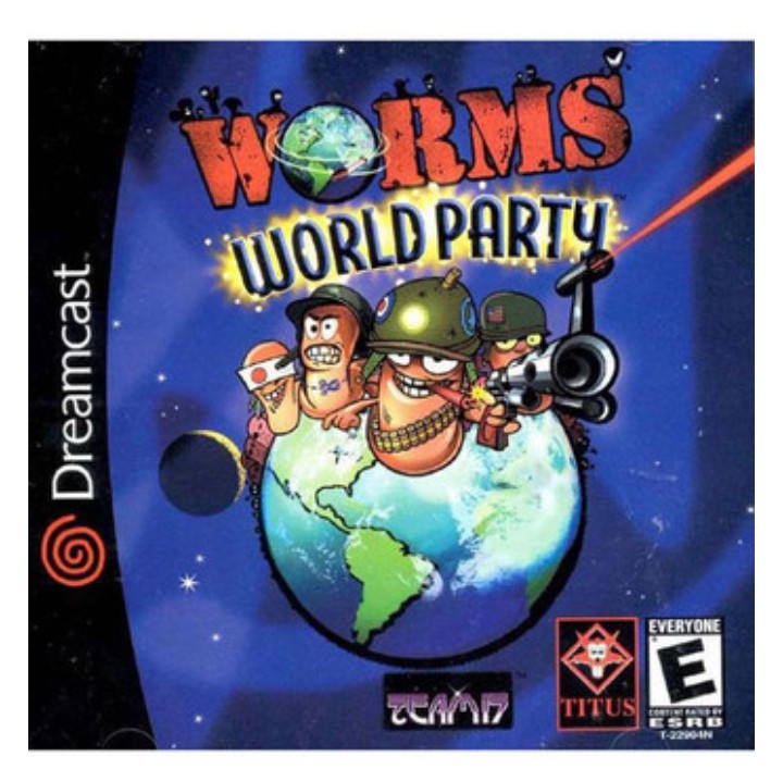 Worms World Party - Sega Dreamcast