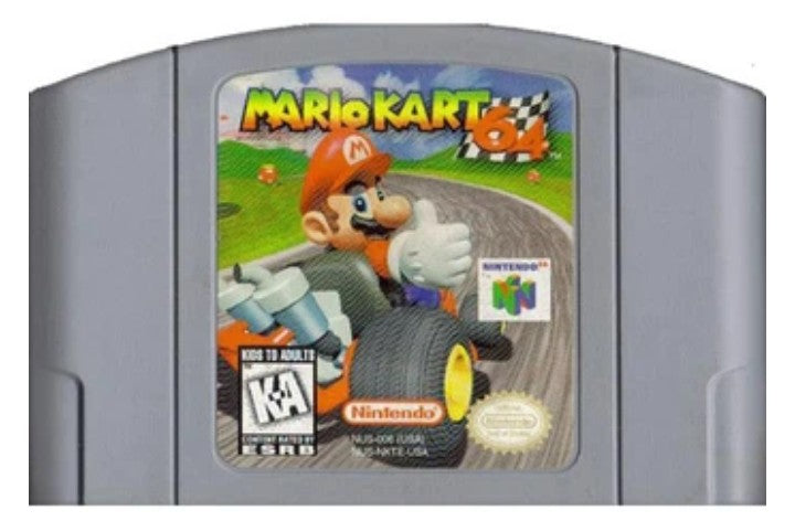 Mario Kart 64 for Nintendo 64 Game Console -N64