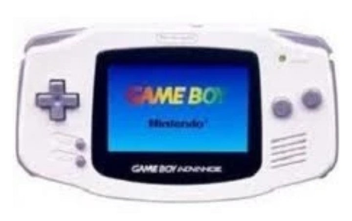 Gameboy Advance System - GBA - White