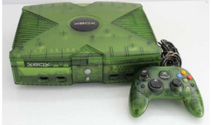 Original Xbox Game System - Clear Green