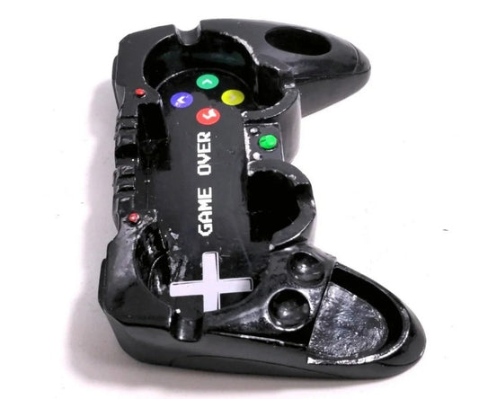 Game Over Game Controller Ashtray - Black
