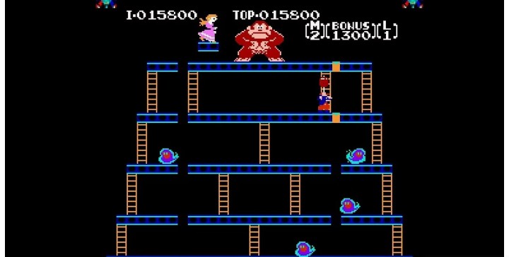 Donkey Kong Classic - Nintendo - NES