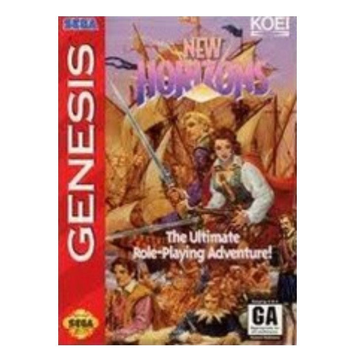 Uncharted Waters New Horizons - Sega