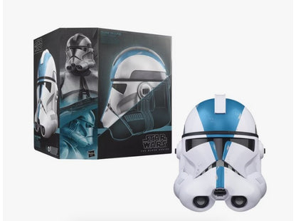 Hasbro Star Wars The Black Series: Star wars: Ahsoka Clone Trooper 501st Legion Electronic Helmet