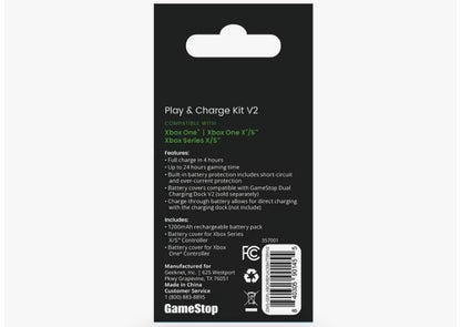 Play and Charge Kit for Xbox Series X/S and Xbox One - GameStop Brand
