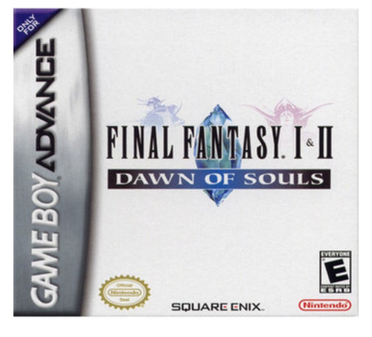 Final Fantasy 1 & 2 Dawn of Souls - Nintendo Gameboy Advance
