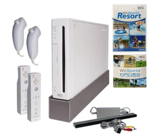 Nintendo Wii Game System Sports Bundle