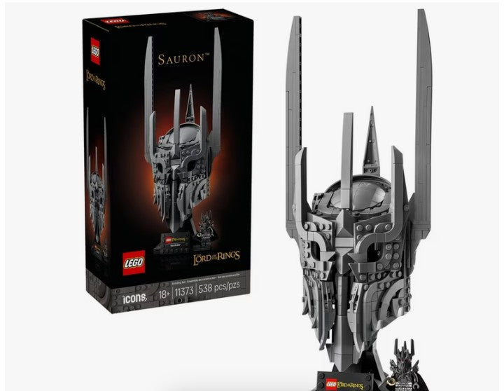Lego Icons The Lord of The Rings: Sauron's Helmet Building Set 11373 - NEW