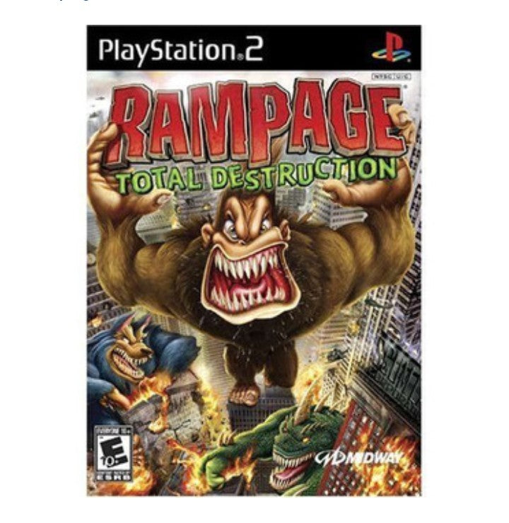 Rampage Total Destruction - PlayStation 2 - PS2