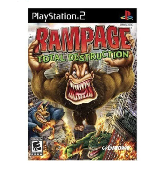 Rampage Total Destruction - PlayStation 2 - PS2