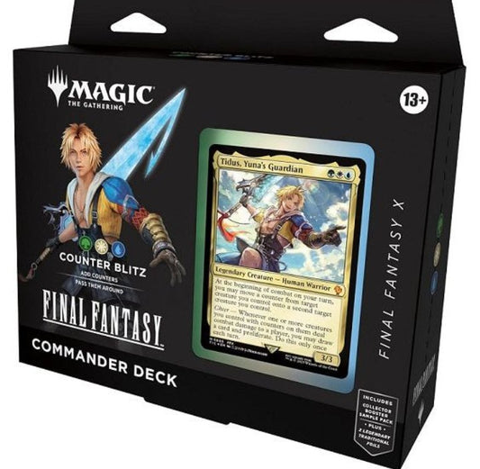 MTG Final Fantasy X Commander Deck - Counter Blitz - Magic The Gathering
