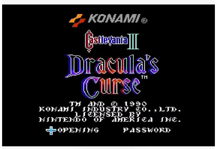 Castlevania 3: Dracula's Curse - Nintendo - NES