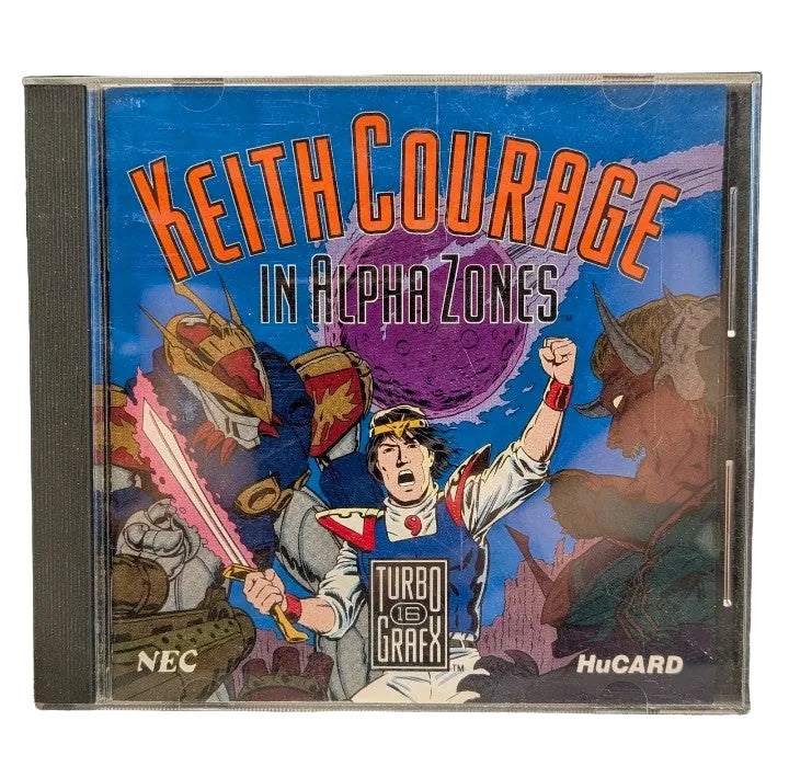 Keith Courage In Alpha Zones - Turbo Grafx 16