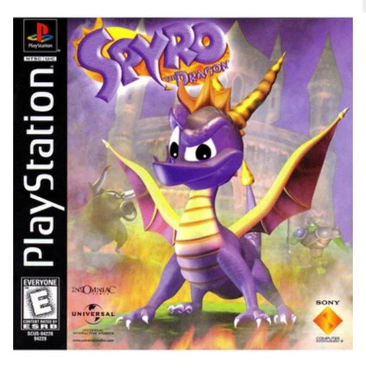Spyro The Dragon - PlayStation - PS1