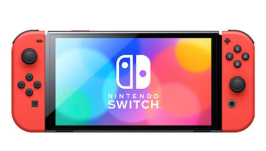 Nintendo Switch OLED - Mario Red Handheld Game System