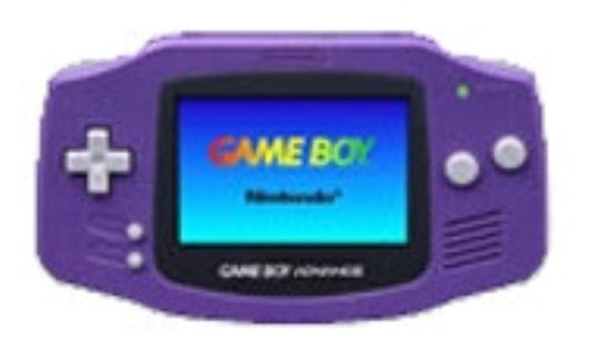 Gameboy Advance System - GBA - PURPLE