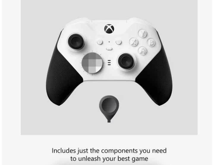 Microsoft Xbox Elite Wireless Controller Series 2- Xbox Series X/S, Xbox One, and Windows Devices - White
