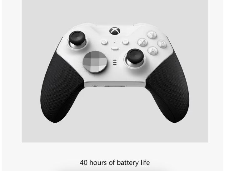 Microsoft Xbox Elite Wireless Controller Series 2- Xbox Series X/S, Xbox One, and Windows Devices - White
