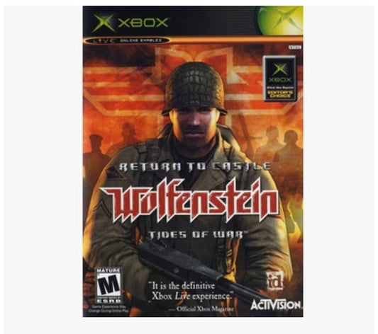 Return To Castle Wolfenstein - Microsoft Xbox