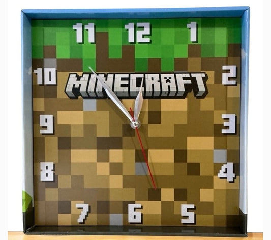 Minecraft Wall Clock