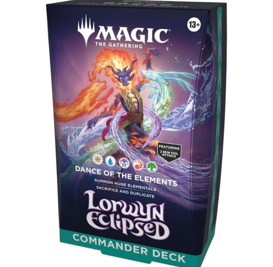 Magic The Gathering Lorwyn Eclipsed Commander Deck - Dance of The Elements - MTG