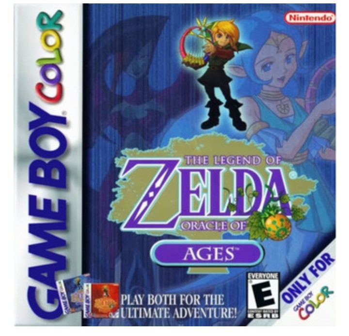The Legend of Zelda Oracle of Ages - Gameboy Color