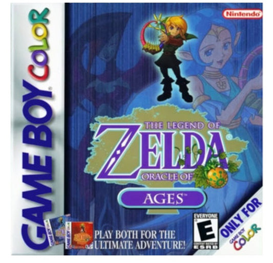 The Legend of Zelda Oracle of Ages - Gameboy Color