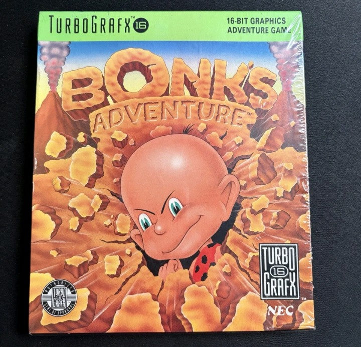 Bonks Adventure - NEW SEALED - Turbo Grafx 16