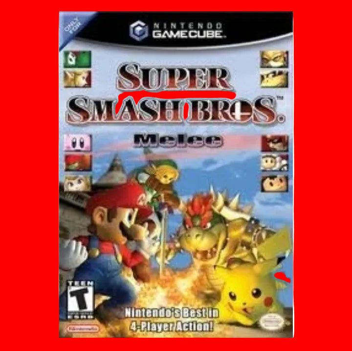 Super Smash Bros. Melee for Nintendo GameCube Console