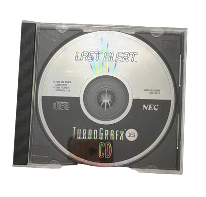 Last Alert by NEC Turbo Grafx 16 CD