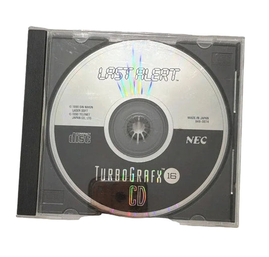Last Alert by NEC Turbo Grafx 16 CD
