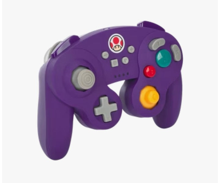 Nintendo Switch PowerA GameCube Style Wireless Controller - Toad - Nintendo Switch