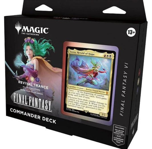 Magic The Gathering Final Fantasy Vl Commander Deck - Revival Trance - MTG