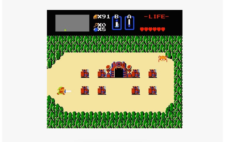 The Legend of Zelda - Nintendo - NES