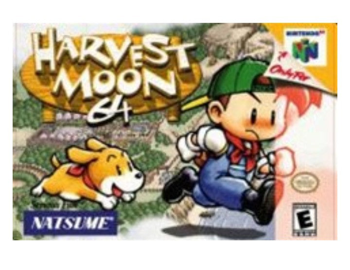 Harvest Moon 64 - Nintendo 64 - N64