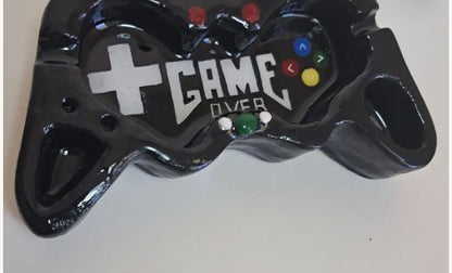Game Controller Ashtray - Game Over - Black