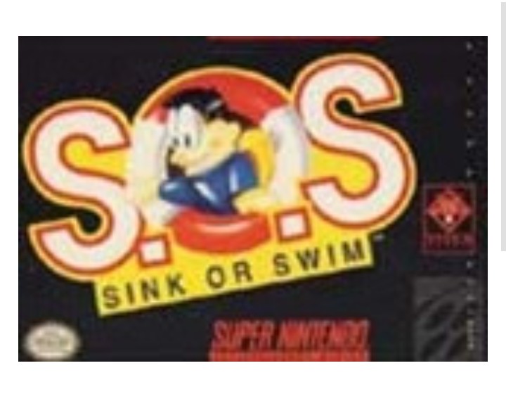 S.O.S - Sink or Swim - Super Nintendo - SNES