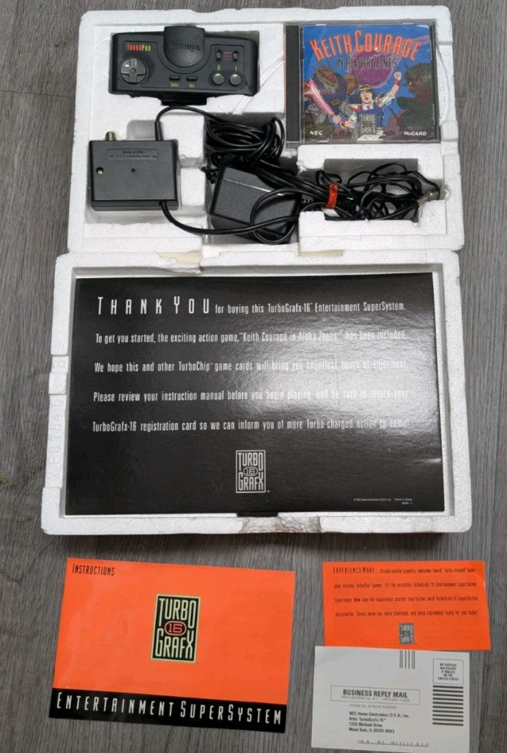 NEC Turbo Grafx 16 Console