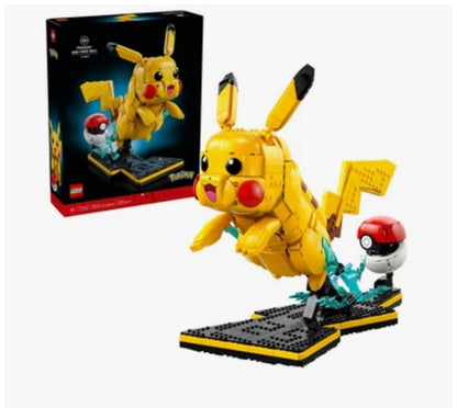 Lego Pokemon Pikachu and Poke Ball Building Set 72152 - NEW