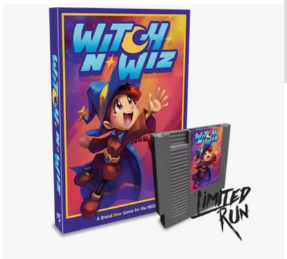 Witch N Wiz (Limited Run Games) - Nintendo - NES -  NEW IN BOX