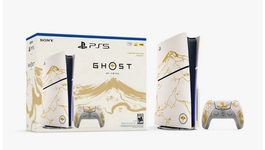 Sony PlayStation 5 Slim - Ghost of Yotei Gold Limited Edition Bundle