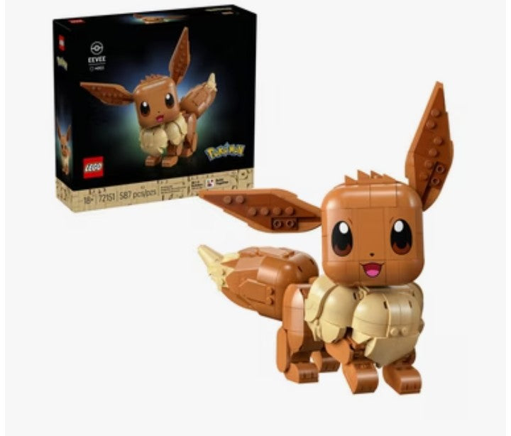 Lego Pokemon Eevee Building Set 72151 - NEW