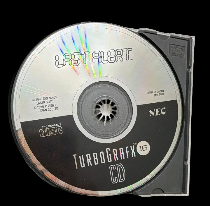 Last Alert by NEC Turbo Grafx 16 CD
