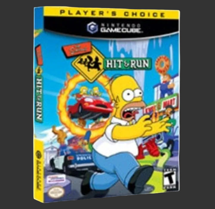 Simpsons Hit & Run for Nintendo GameCube Console